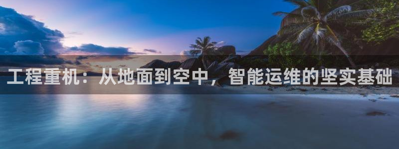 天宏娱乐平台：工程重机：从地面到空中，智能运维的坚实基础