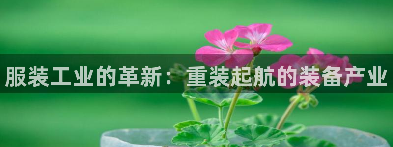 宏天娱乐会所地址：服装工业的革新：重装起航的装备产业