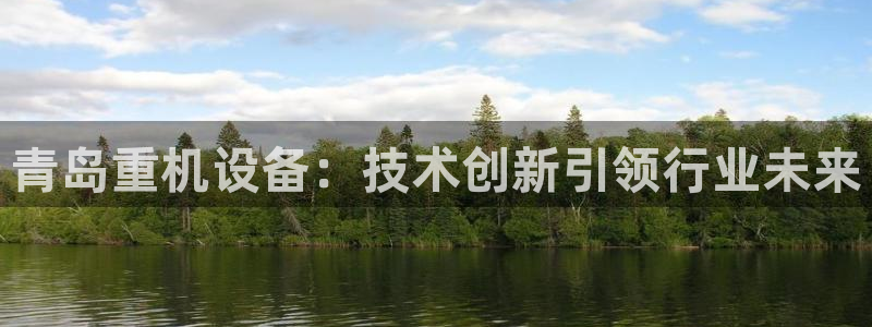 天宏娱乐青峰：青岛重机设备：技术创新引领行业未来